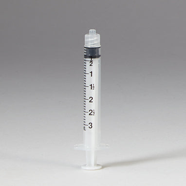 Health Care Logistics Sterile Monoject™ Luer Lock Syringes, 3mL, Case
