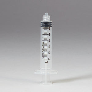 Health Care Logistics Sterile Monoject™ Luer Lock Syringes, 6mL Health Care Logistics Sterile Monoject™ Luer Lock Syringes, 6mL