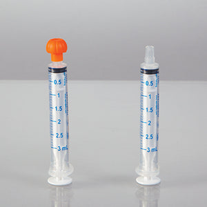 Health Care Logistics NeoMed® Oral Dispensers with Tip Caps, 3mL, Clear/Blue Markings, 50 Pack Health Care Logistics NeoMed® Oral Dispensers with Tip Caps, 3mL, Clear/Blue Markings, 50 Pack