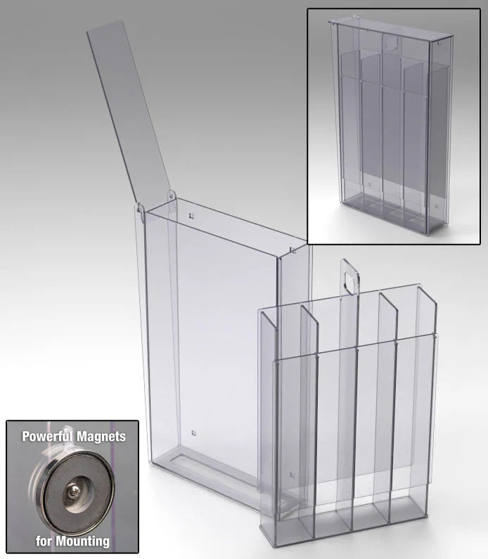 Foley Catheter Cart Mount Holster-22in (Magnet 8)