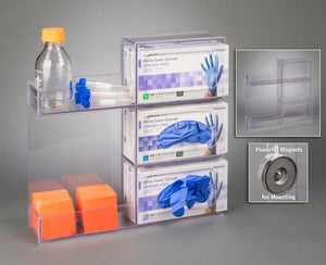 Glove Box Holder w/Shelf-3 box (Magnets 4) Glove Box Holder w/Shelf-3 box (Magnets 4)