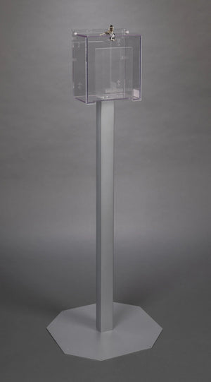 Locking 2 Mask Box Holder (2STL Stand, 2 STL Kit) Locking 2 Mask Box Holder (2STL Stand, 2 STL Kit)