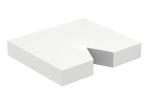 Ever-Soft Coccyx Foam Cushion, 18" x 16" x 3", 1pc/bx Ever-Soft Coccyx Foam Cushion, 18" x 16" x 3", 1pc/bx