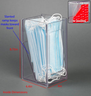 Bulk Earloop Mask Dispenser (VHB Tape) Bulk Earloop Mask Dispenser (VHB Tape)