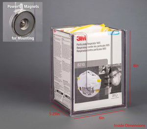 N95 Mask Dispenser (Magnets 3) N95 Mask Dispenser (Magnets 3)