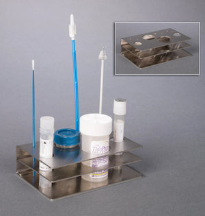 Deluxe Pap Smear Procedure Holder Stainless Steel Deluxe Pap Smear Procedure Holder Stainless Steel