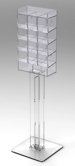 Phlebotomy Supply Organizer Station (Acrylic Stand, AC Stand Kit) Phlebotomy Supply Organizer Station (Acrylic Stand, AC Stand Kit)