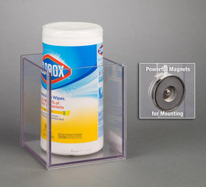 Sani/Clorox Wipe Holder-1 Pocket (Magnets 2) Sani/Clorox Wipe Holder-1 Pocket (Magnets 2)