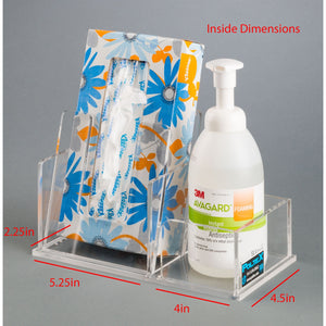 Tissue/ Hand Sanitizer Station (Bump) Tissue/ Hand Sanitizer Station (Bump)