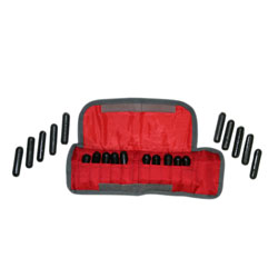 Cando Adjustable Wrist Weight, 4lb, Red