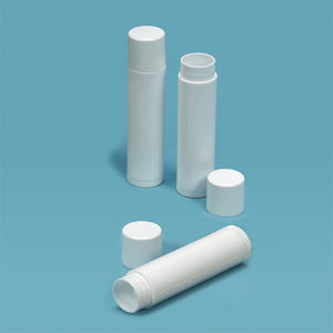 Health Care Logistics Empty Lip Balm Tubes with Caps Health Care Logistics Empty Lip Balm Tubes with Caps