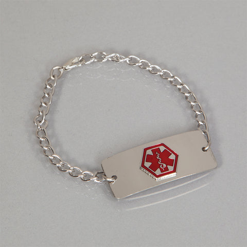 Emergency I.D. Bracelet, Blank Medical