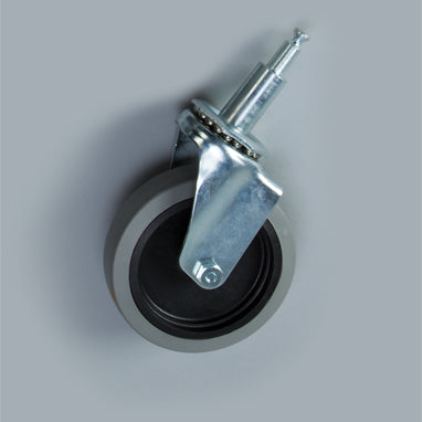 Replacement Caster for Utility Cart, Almond
