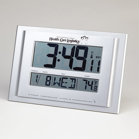 Digital Radio Atomic Wall Clock