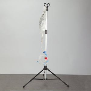 Health Care Logistics Portable IV Pole, 2-Hook Health Care Logistics Portable IV Pole, 2-Hook