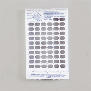 Health Care Logistics Plastic Sealing Tray for 62-Day Blister Cards Health Care Logistics Plastic Sealing Tray for 62-Day Blister Cards