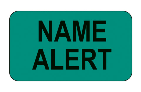 Name Alert Labels