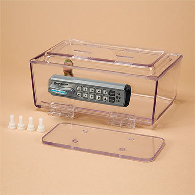 Compact Easy Mount Deluxe Refrigerator Box with Keyless Entry Digital Lock