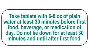 Health Care Logistics Take Tablets Labels Health Care Logistics Take Tablets Labels