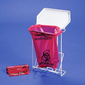 Biohazard Bags and Rack Disposal System for Mobile Hygiene Station Biohazard Bags and Rack Disposal System for Mobile Hygiene Station