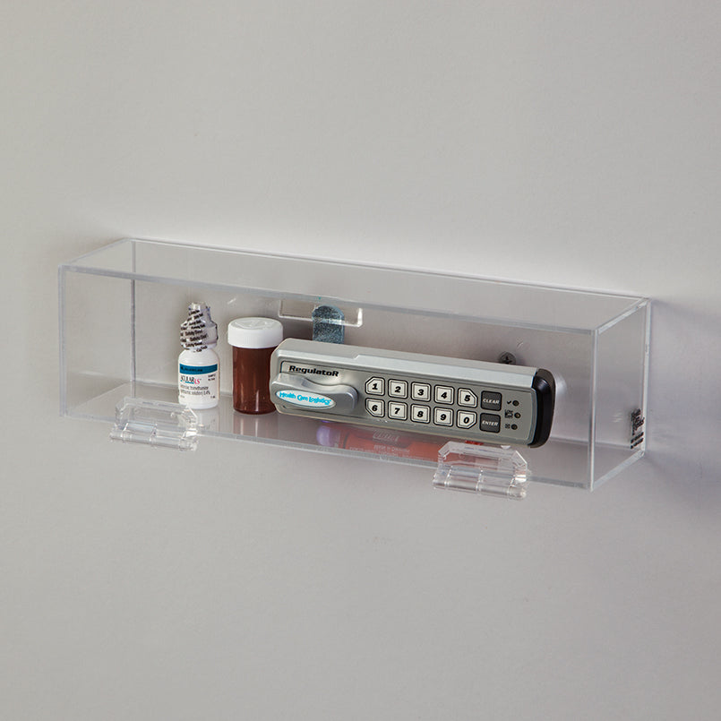 Health Care Logistics Locking Wall Box with Keyless Entry Digital Lock, Large