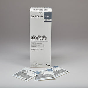 Health Care Logistics Sani-Cloth® AF3 Germicidal Wipes, 11½ x 11¾, Individually Wrapped Health Care Logistics Sani-Cloth® AF3 Germicidal Wipes, 11½ x 11¾, Individually Wrapped