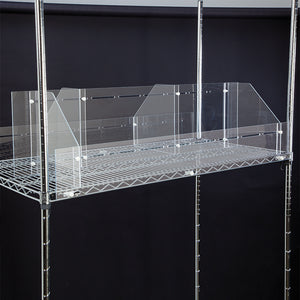 Health Care Logistics Divider System for Wire Shelving Health Care Logistics Divider System for Wire Shelving