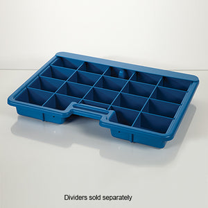 Health Care Logistics Full-Size HCL® Colored Crash Cart Box with Built-In Handle (1867) Health Care Logistics Full-Size HCL® Colored Crash Cart Box with Built-In Handle (1867)