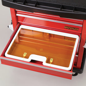 Colored Crash Cart Box with Built-In Handle Colored Crash Cart Box with Built-In Handle