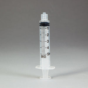 Health Care Logistics Sterile BD Luer-Lok Syringes, 5mL Health Care Logistics Sterile BD Luer-Lok Syringes, 5mL