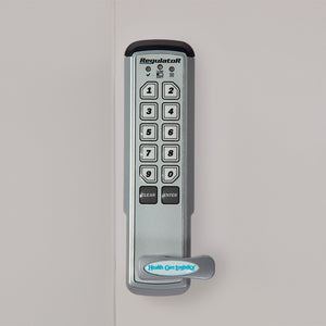 Health Care Logistics Keyless Entry Digital Lock w/ Audit Trail, Vertical Mount Health Care Logistics Keyless Entry Digital Lock w/ Audit Trail, Vertical Mount