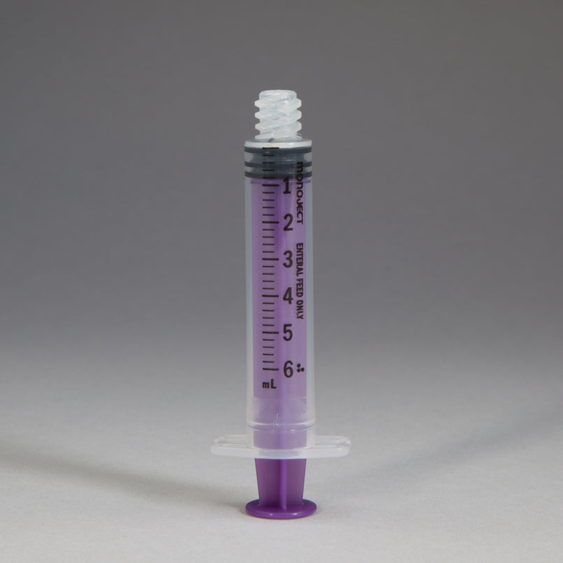 Health Care Logistics Sterile Monoject ENFit Syringes, 6mL