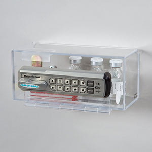 Health Care Logistics Locking Wall Box w/ Keyless Entry Digital Lock w/ Audit Trail, Small Health Care Logistics Locking Wall Box w/ Keyless Entry Digital Lock w/ Audit Trail, Small