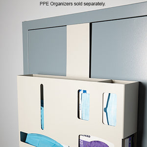 Health Care Logistics Door Hanger for PPE Organizers, Aluminum Health Care Logistics Door Hanger for PPE Organizers, Aluminum