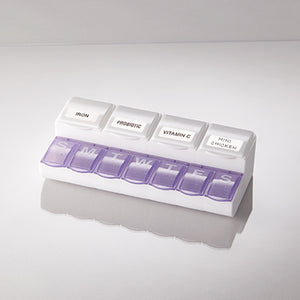 Health Care Logistics Seven-Day Medication and Vitamin Organizer Health Care Logistics Seven-Day Medication and Vitamin Organizer