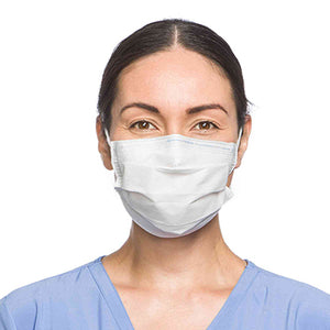 Health Care Logistics FLUIDSHIELD® Level 1 Procedure Masks, Fog-Free, White, Case Health Care Logistics FLUIDSHIELD® Level 1 Procedure Masks, Fog-Free, White, Case
