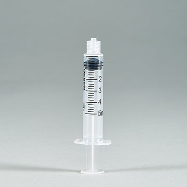 Health Care Logistics Sterile Vesco Luer-Lock Syringes, 5mL, Case