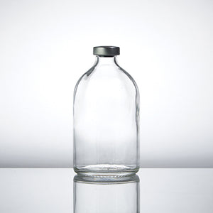 Health Care Logistics Sterile Empty Vials, Clear, 100mL Health Care Logistics Sterile Empty Vials, Clear, 100mL