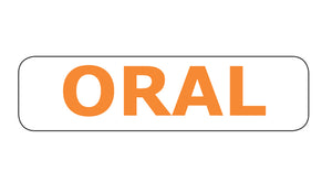 Health Care Logistics Oral Labels Health Care Logistics Oral Labels