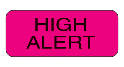 High Alert Labels