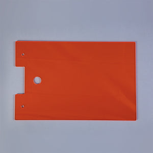 Amber Slide-In Lid Only For Half-Size Colored Crash Cart Boxes Amber Slide-In Lid Only For Half-Size Colored Crash Cart Boxes