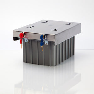 Refrigerator Storage Box, Double Lock Refrigerator Storage Box, Double Lock