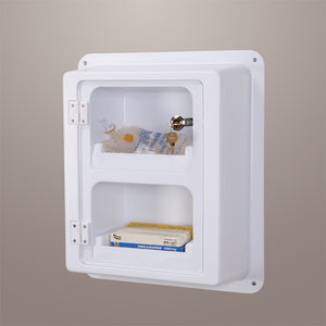 Health Care Logistics Easy-View Locking Wall Cabinet w/ Key Lock Health Care Logistics Easy-View Locking Wall Cabinet w/ Key Lock
