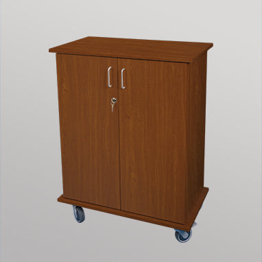 Rolling Locking Supply Cabinet