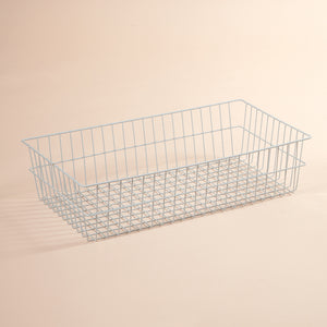 Basket For Folding Wire Cart w/ 6" and 12" Baskets, 6 Inch H Basket For Folding Wire Cart w/ 6" and 12" Baskets, 6 Inch H