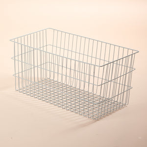 Basket For Folding Wire Cart w/ 6" and 12" Baskets, 12 Inch Basket For Folding Wire Cart w/ 6" and 12" Baskets, 12 Inch