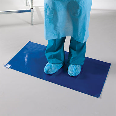 Tacky Mats , 45-1/2 x 24, Blue