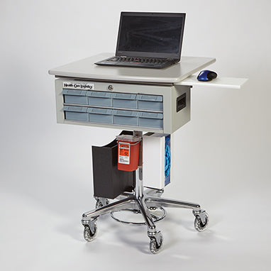 Medication Palwow Workstation On Wheels