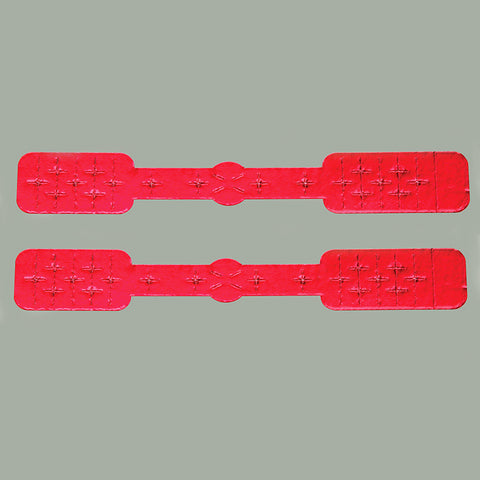 Short Tamper-Indicating Syringe Seals, Red