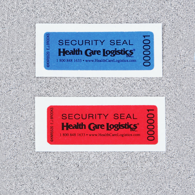 Health Care Logistics Self-Adhesive Tamper-Indicating Seals, No Residue
